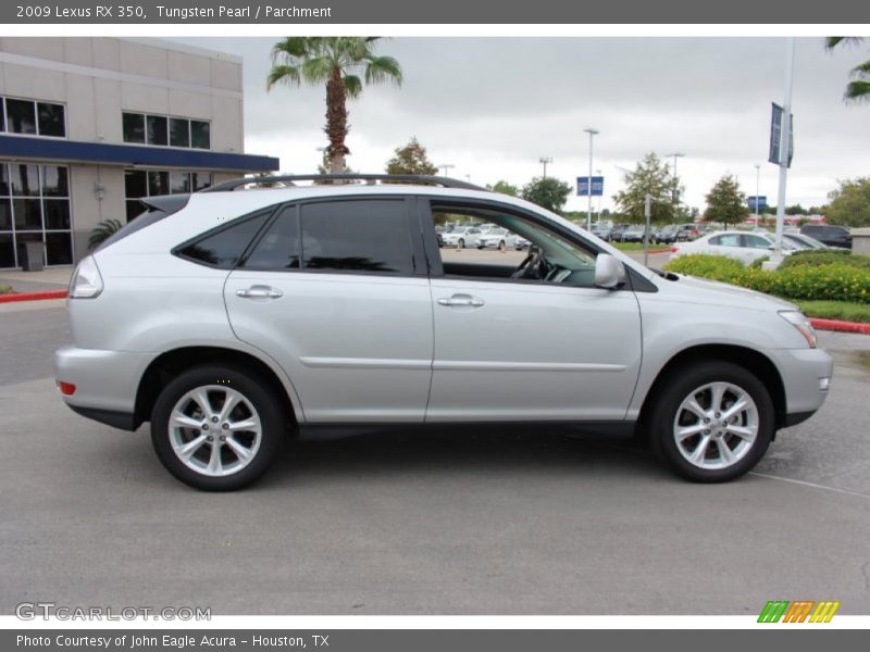 Tungsten Pearl / Parchment 2009 Lexus RX 350