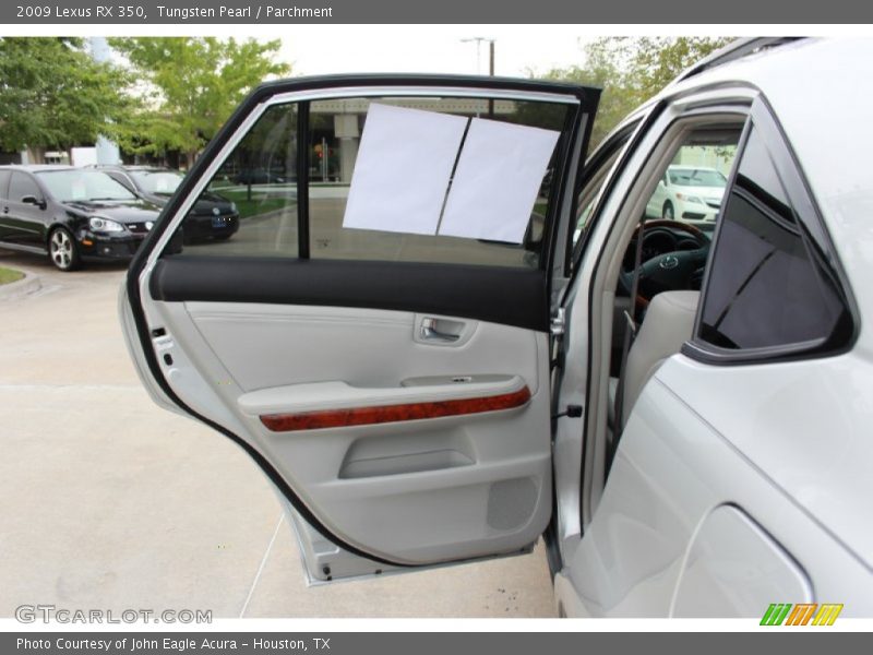 Tungsten Pearl / Parchment 2009 Lexus RX 350