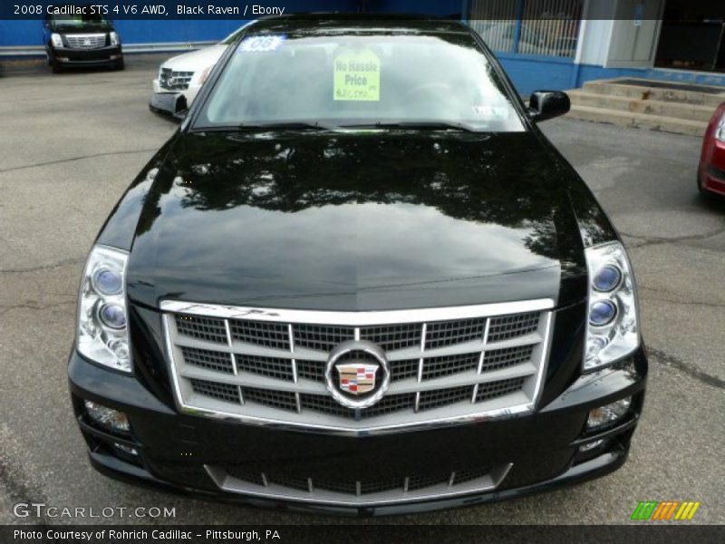 Black Raven / Ebony 2008 Cadillac STS 4 V6 AWD
