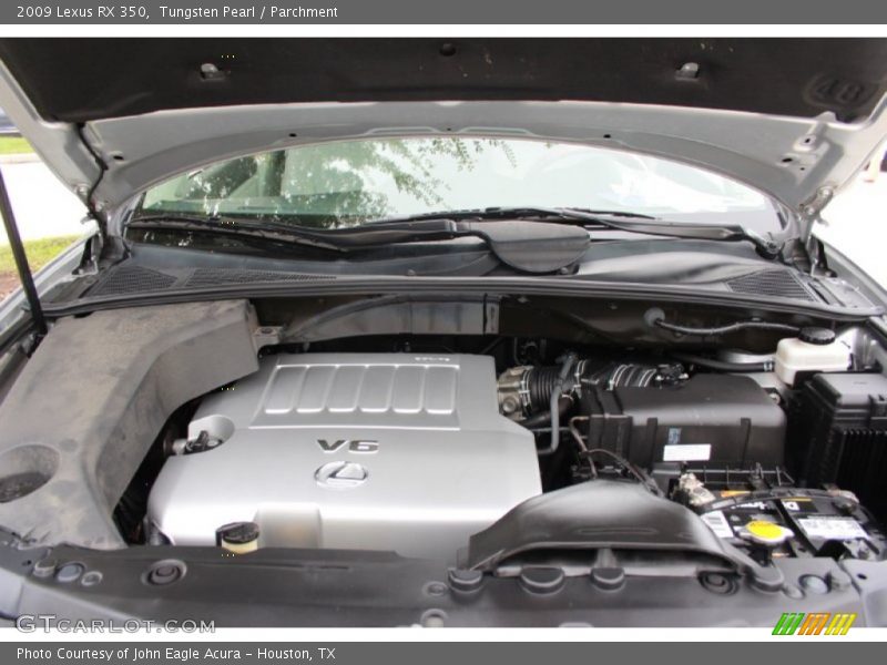 Tungsten Pearl / Parchment 2009 Lexus RX 350