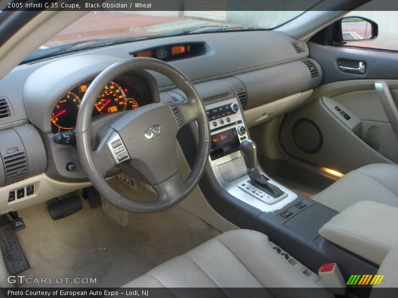 Black Obsidian / Wheat 2005 Infiniti G 35 Coupe