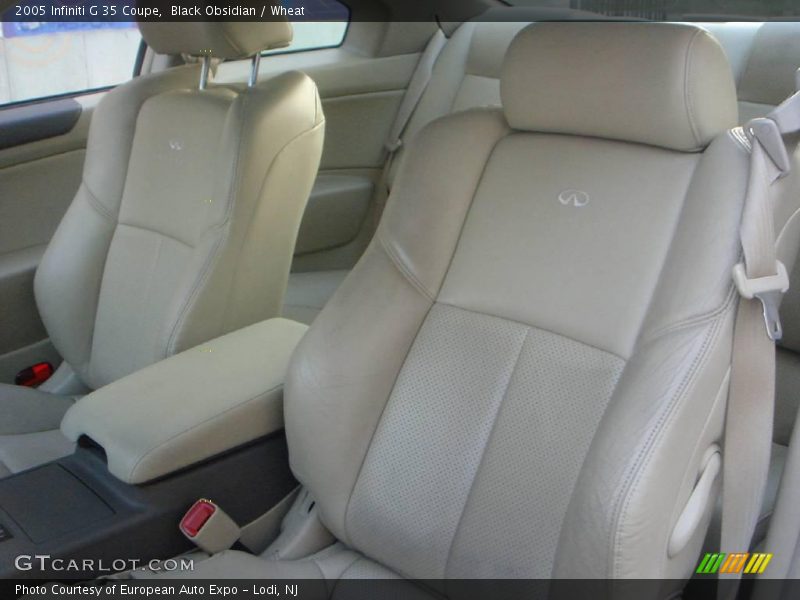 Black Obsidian / Wheat 2005 Infiniti G 35 Coupe
