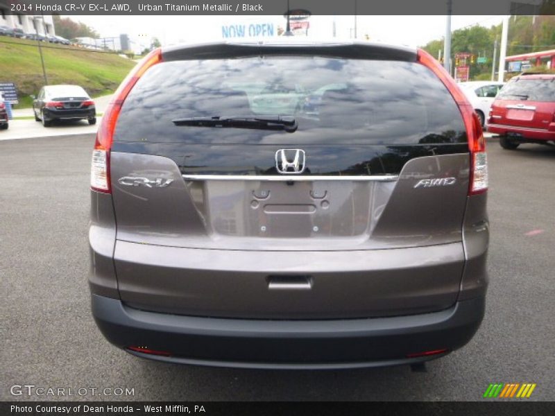Urban Titanium Metallic / Black 2014 Honda CR-V EX-L AWD