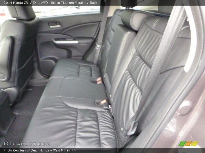 Urban Titanium Metallic / Black 2014 Honda CR-V EX-L AWD