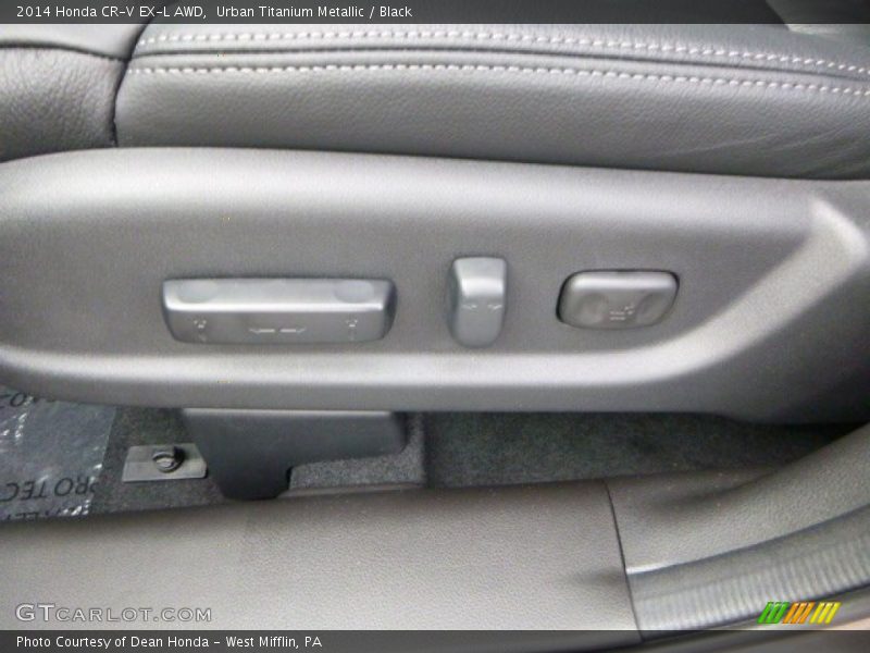 Urban Titanium Metallic / Black 2014 Honda CR-V EX-L AWD