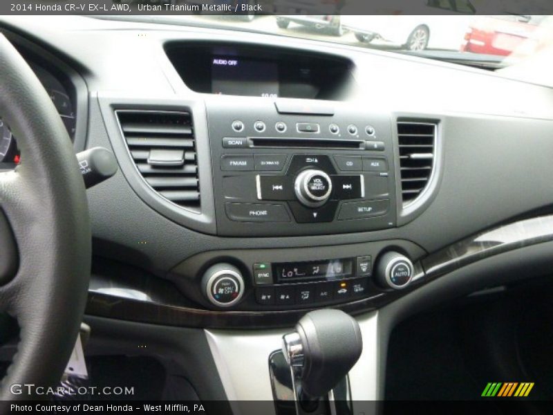 Urban Titanium Metallic / Black 2014 Honda CR-V EX-L AWD