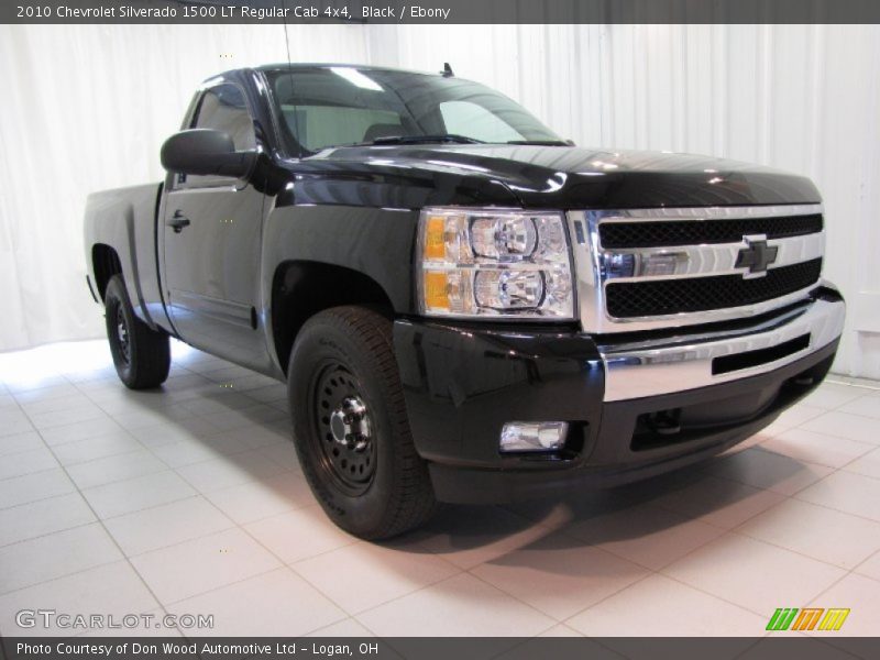 Black / Ebony 2010 Chevrolet Silverado 1500 LT Regular Cab 4x4