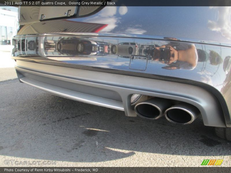 Exhaust of 2011 TT S 2.0T quattro Coupe