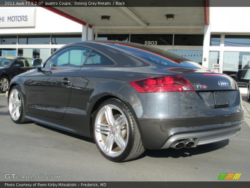 Oolong Grey Metallic / Black 2011 Audi TT S 2.0T quattro Coupe