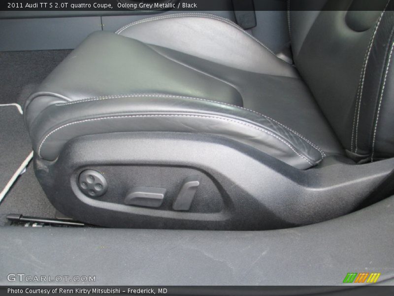 Oolong Grey Metallic / Black 2011 Audi TT S 2.0T quattro Coupe