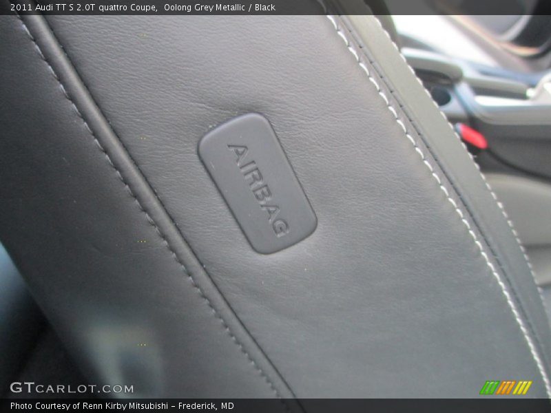 Oolong Grey Metallic / Black 2011 Audi TT S 2.0T quattro Coupe