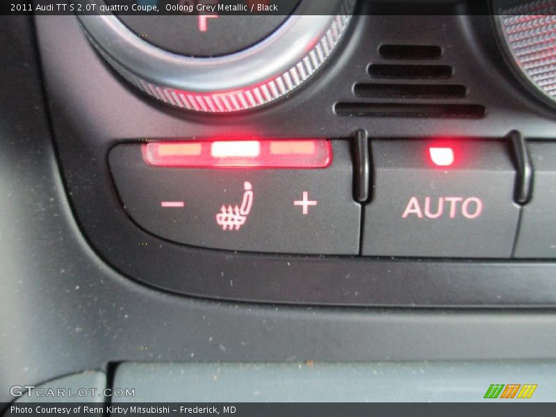 Controls of 2011 TT S 2.0T quattro Coupe