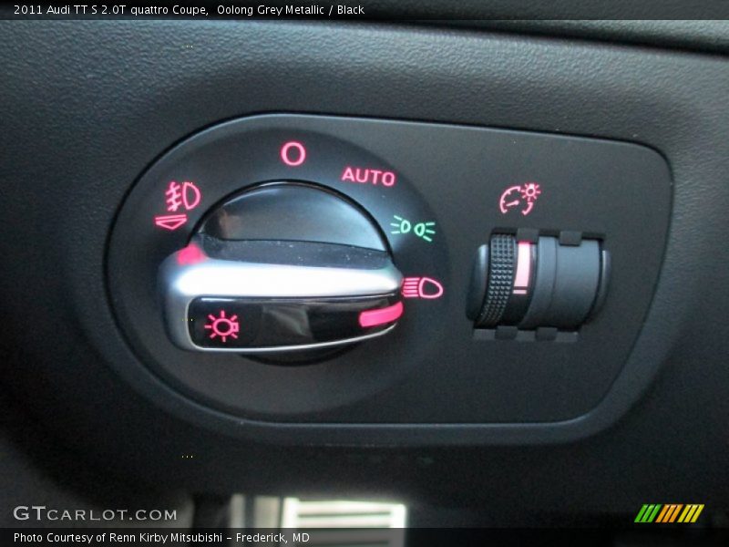 Controls of 2011 TT S 2.0T quattro Coupe
