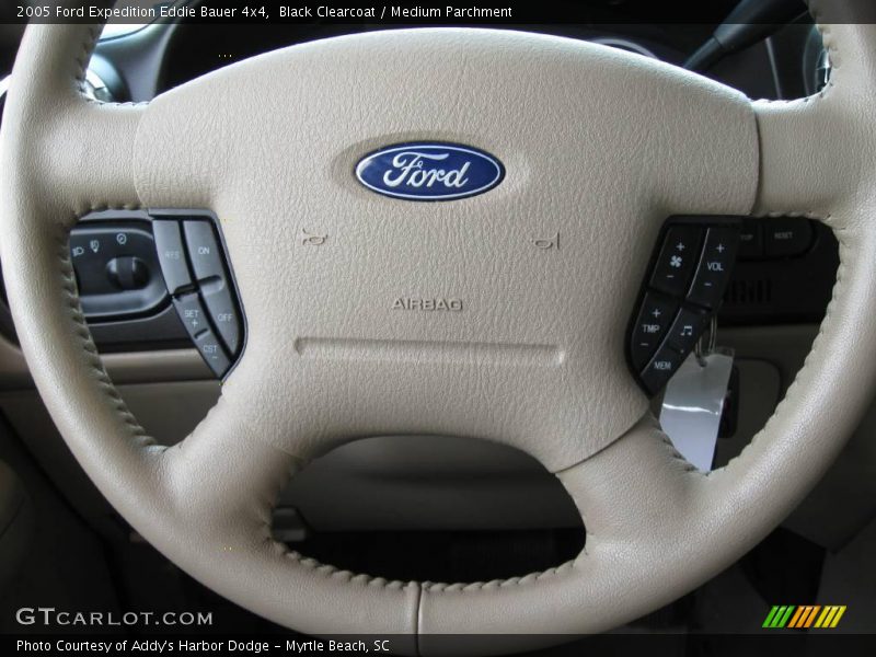 Black Clearcoat / Medium Parchment 2005 Ford Expedition Eddie Bauer 4x4