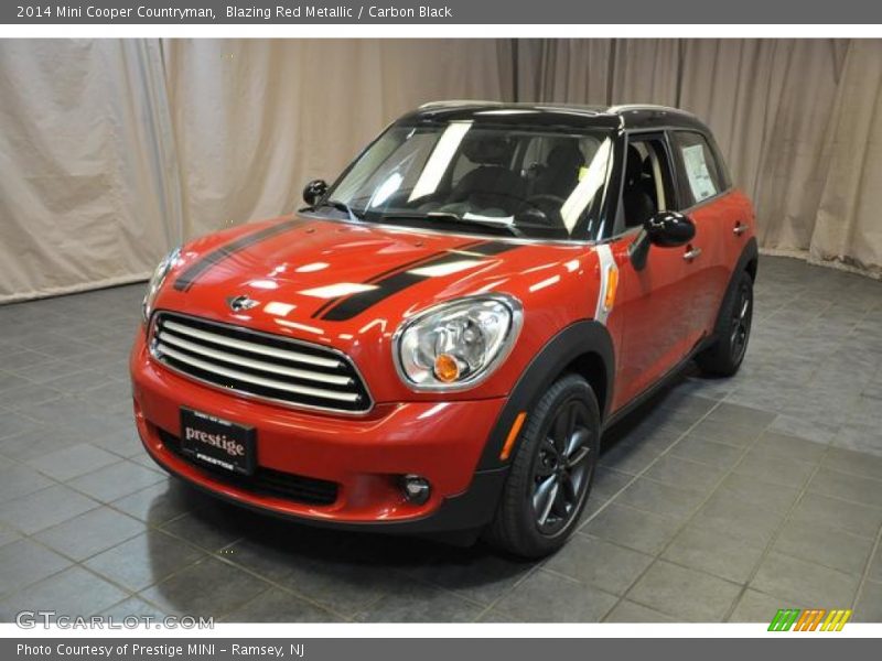 Blazing Red Metallic / Carbon Black 2014 Mini Cooper Countryman