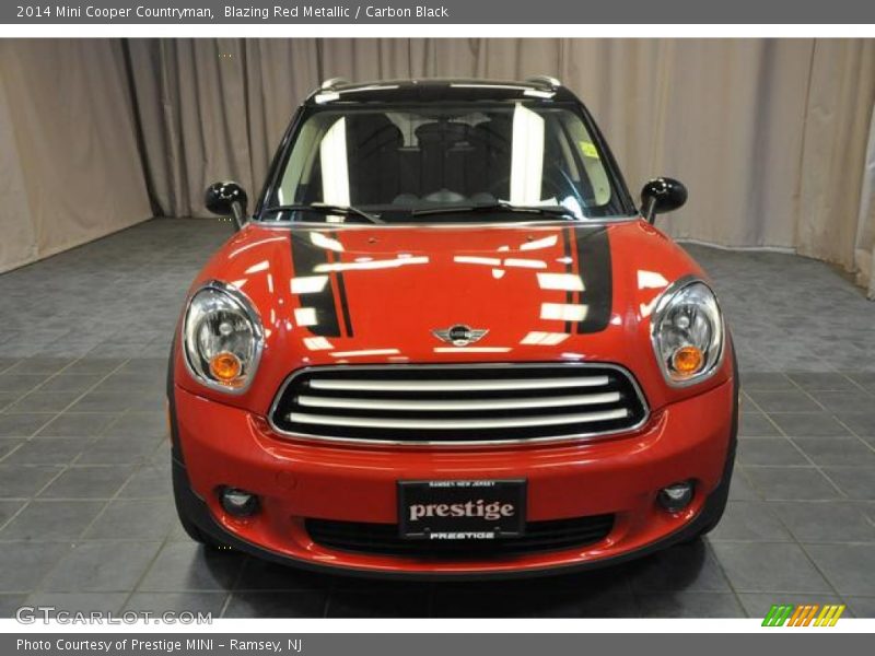 Blazing Red Metallic / Carbon Black 2014 Mini Cooper Countryman