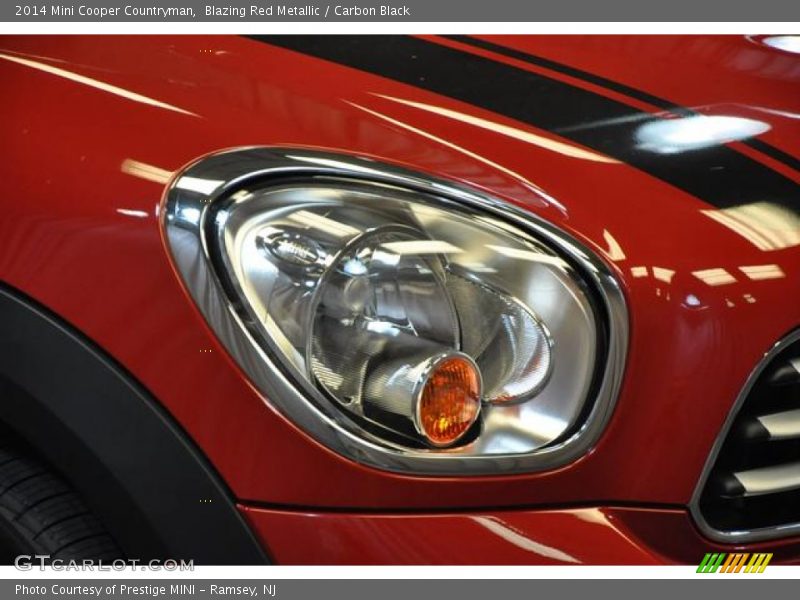 Blazing Red Metallic / Carbon Black 2014 Mini Cooper Countryman