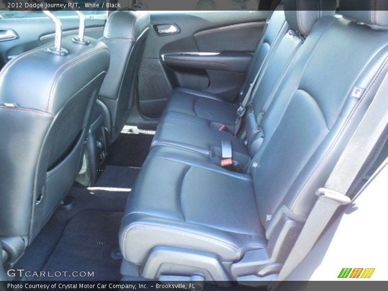 White / Black 2012 Dodge Journey R/T