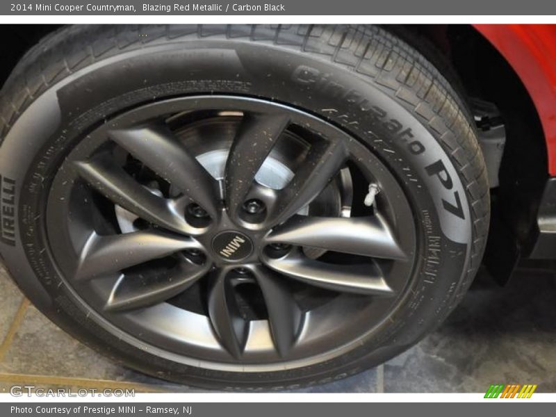 Blazing Red Metallic / Carbon Black 2014 Mini Cooper Countryman