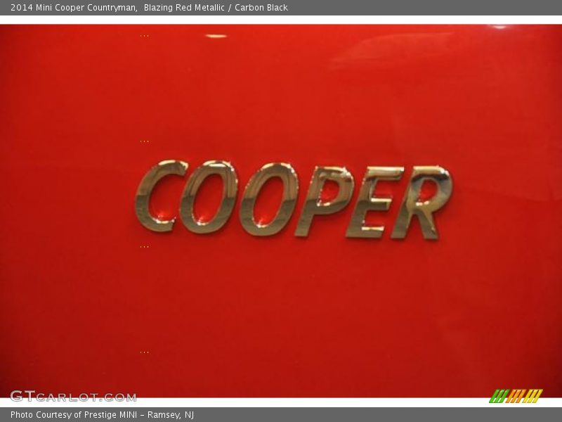 Blazing Red Metallic / Carbon Black 2014 Mini Cooper Countryman