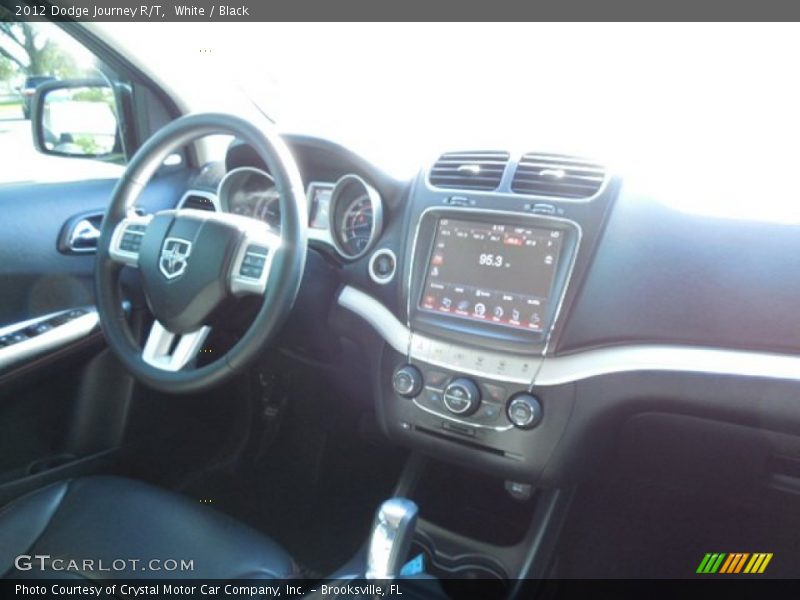 White / Black 2012 Dodge Journey R/T
