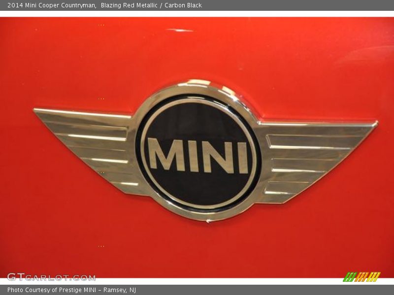 Blazing Red Metallic / Carbon Black 2014 Mini Cooper Countryman