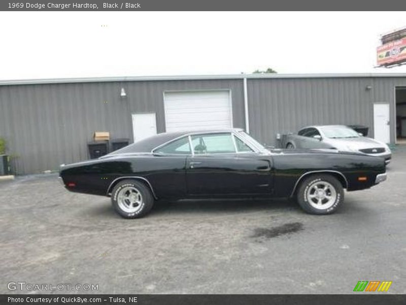 Black / Black 1969 Dodge Charger Hardtop