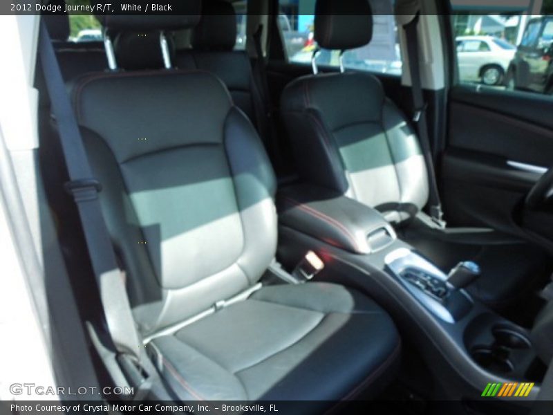 White / Black 2012 Dodge Journey R/T