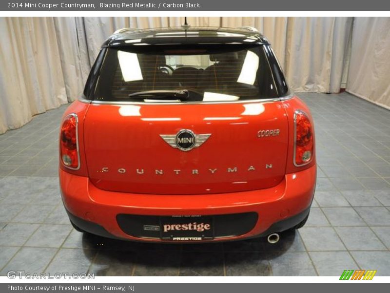 Blazing Red Metallic / Carbon Black 2014 Mini Cooper Countryman