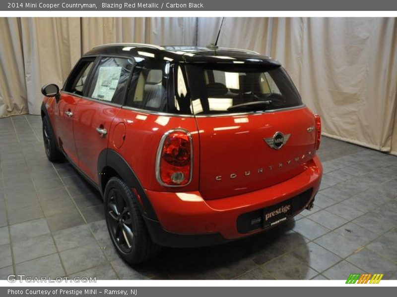 Blazing Red Metallic / Carbon Black 2014 Mini Cooper Countryman