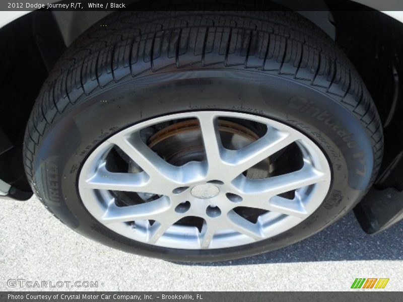 White / Black 2012 Dodge Journey R/T
