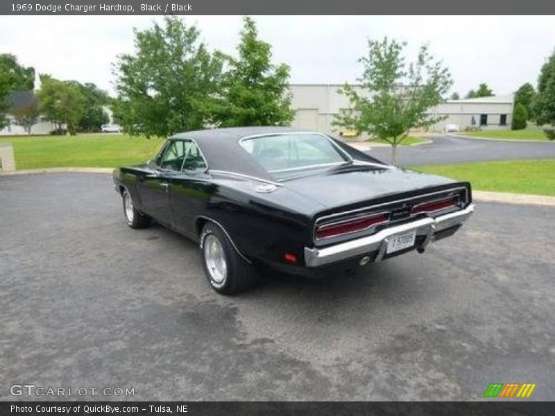 Black / Black 1969 Dodge Charger Hardtop