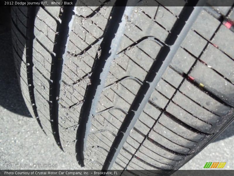 White / Black 2012 Dodge Journey R/T