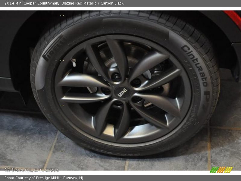 Blazing Red Metallic / Carbon Black 2014 Mini Cooper Countryman