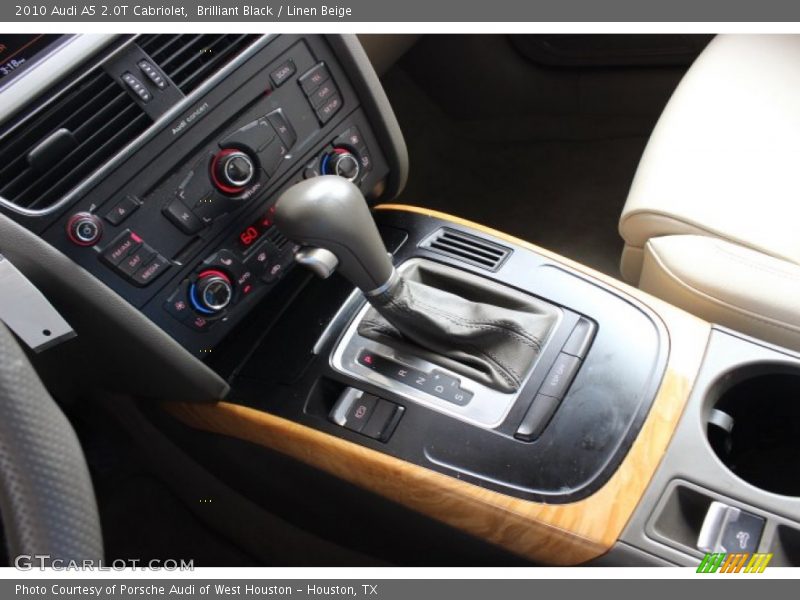 Brilliant Black / Linen Beige 2010 Audi A5 2.0T Cabriolet