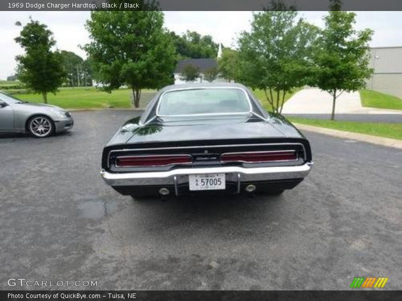 Black / Black 1969 Dodge Charger Hardtop