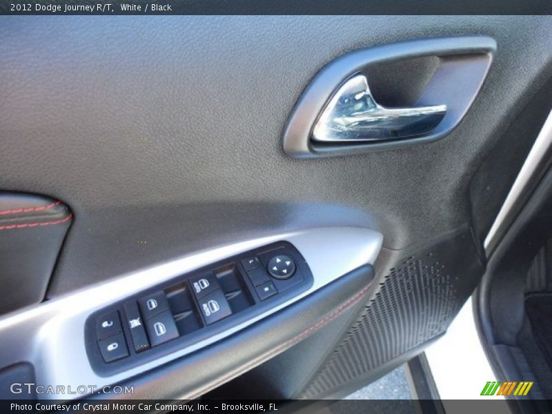 White / Black 2012 Dodge Journey R/T