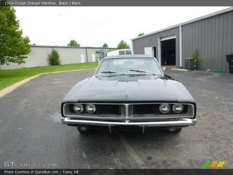 Black / Black 1969 Dodge Charger Hardtop