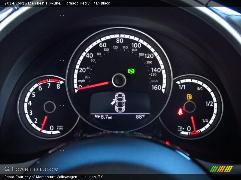  2014 Beetle R-Line R-Line Gauges