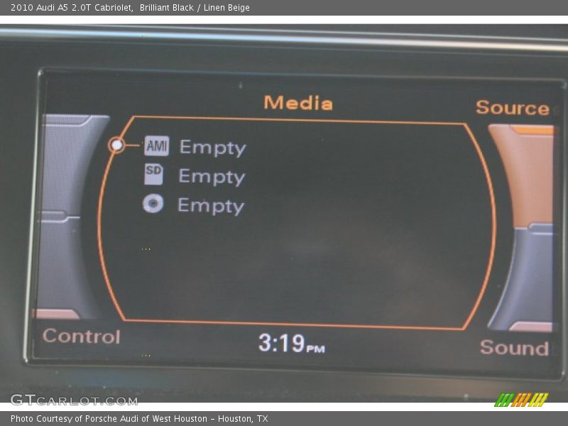 Brilliant Black / Linen Beige 2010 Audi A5 2.0T Cabriolet