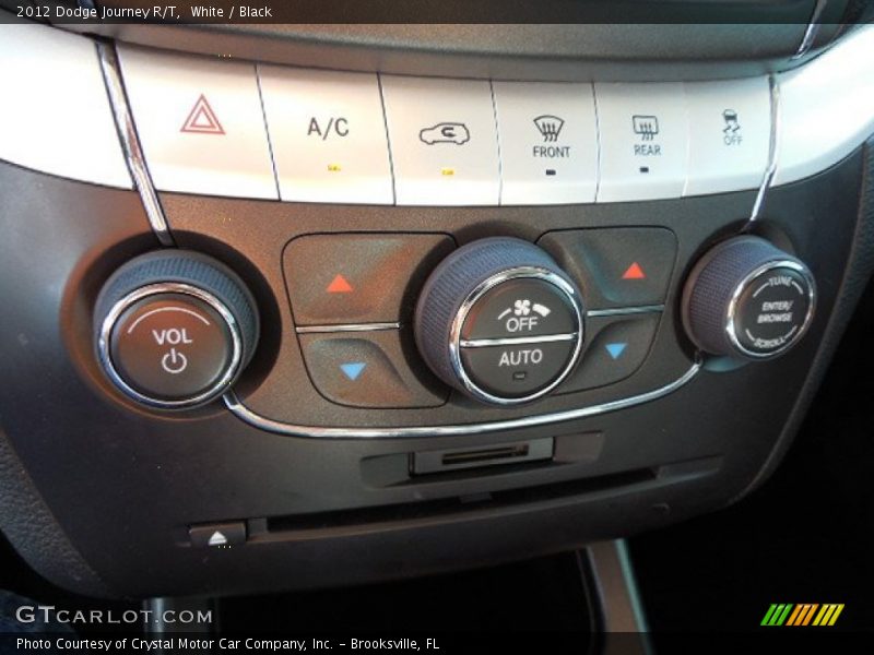 White / Black 2012 Dodge Journey R/T