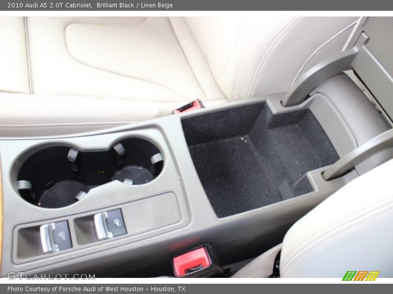 Brilliant Black / Linen Beige 2010 Audi A5 2.0T Cabriolet