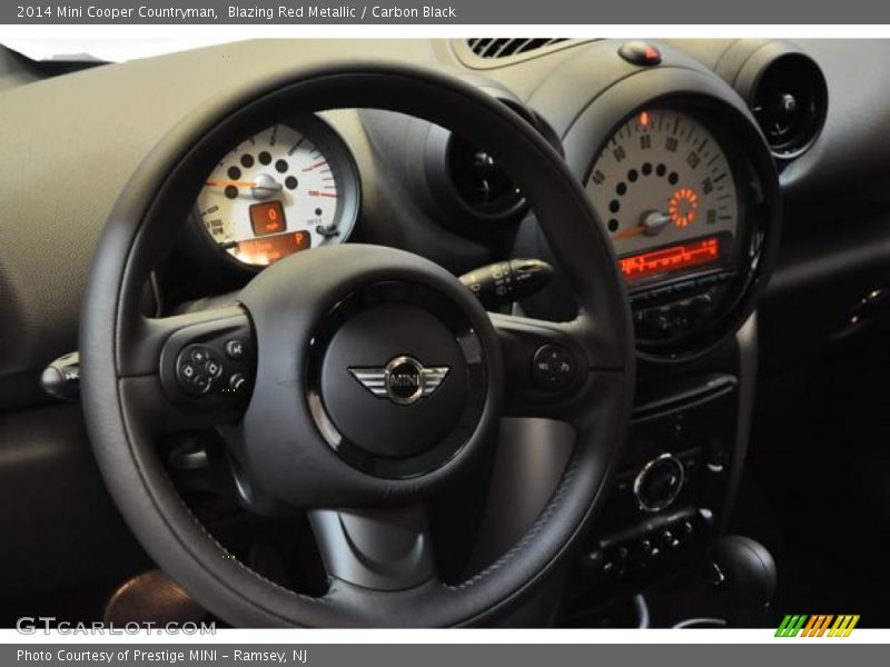Blazing Red Metallic / Carbon Black 2014 Mini Cooper Countryman