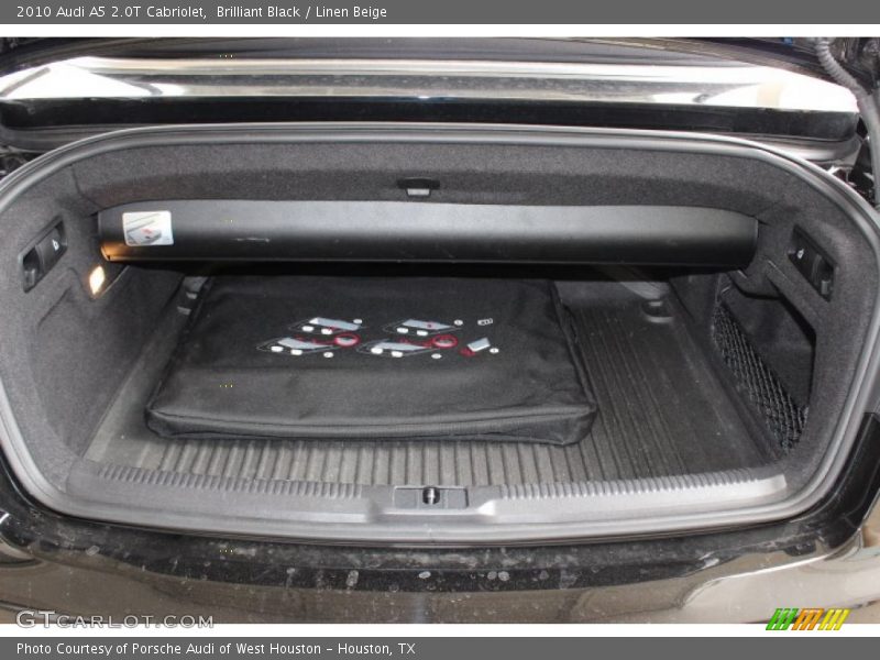 Brilliant Black / Linen Beige 2010 Audi A5 2.0T Cabriolet
