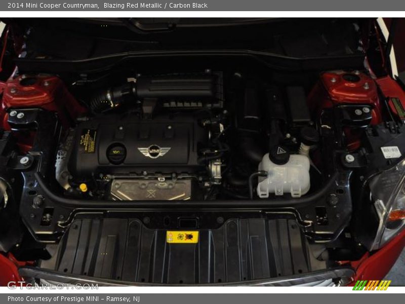 Blazing Red Metallic / Carbon Black 2014 Mini Cooper Countryman
