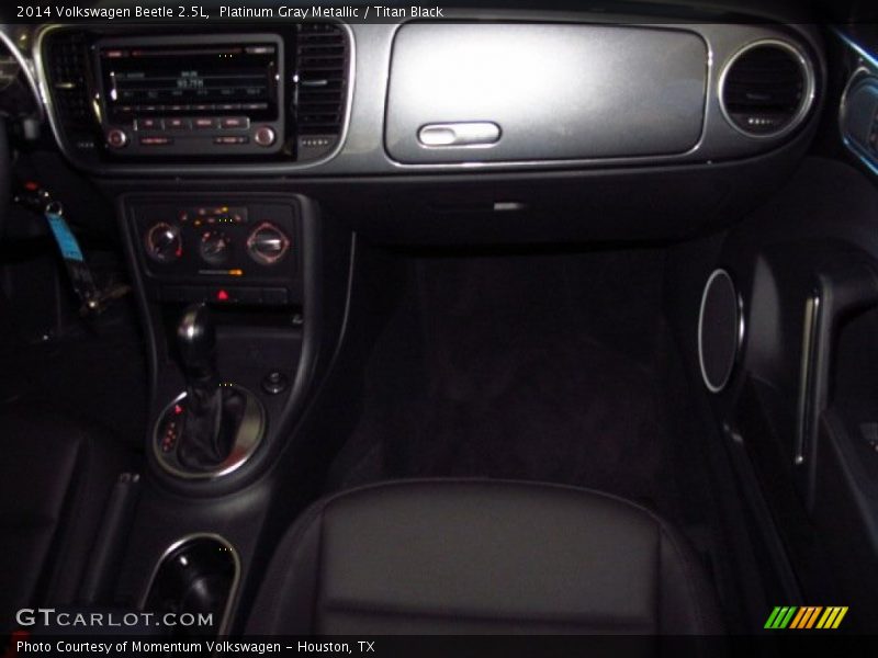 Platinum Gray Metallic / Titan Black 2014 Volkswagen Beetle 2.5L
