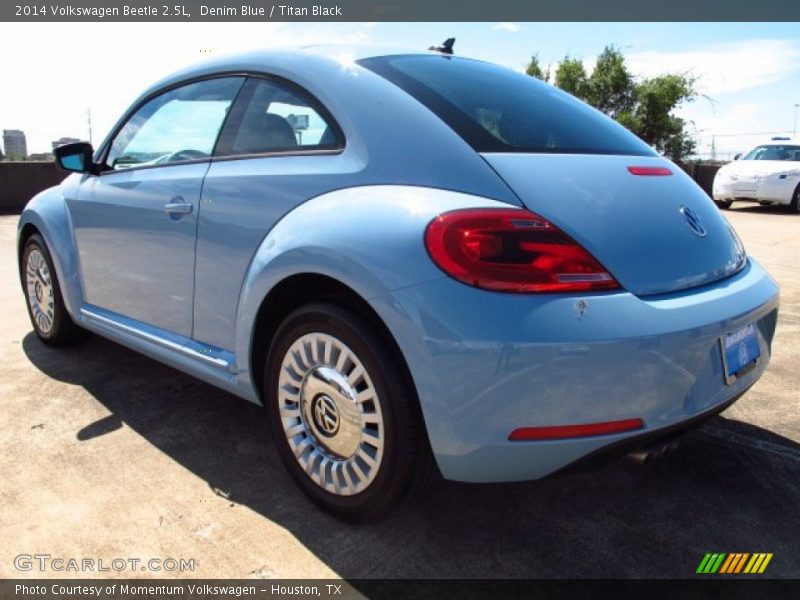 Denim Blue / Titan Black 2014 Volkswagen Beetle 2.5L