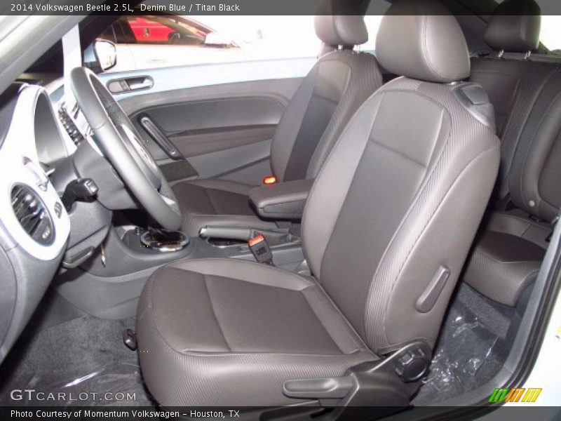 Denim Blue / Titan Black 2014 Volkswagen Beetle 2.5L