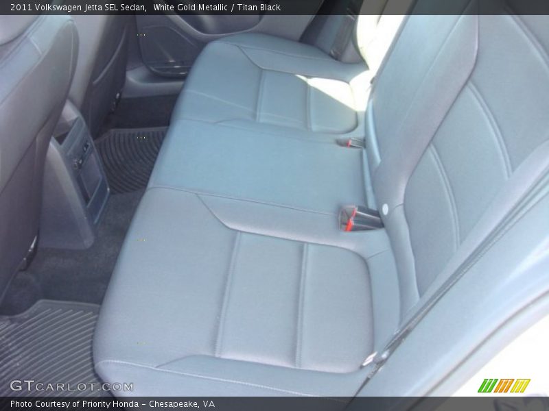 White Gold Metallic / Titan Black 2011 Volkswagen Jetta SEL Sedan
