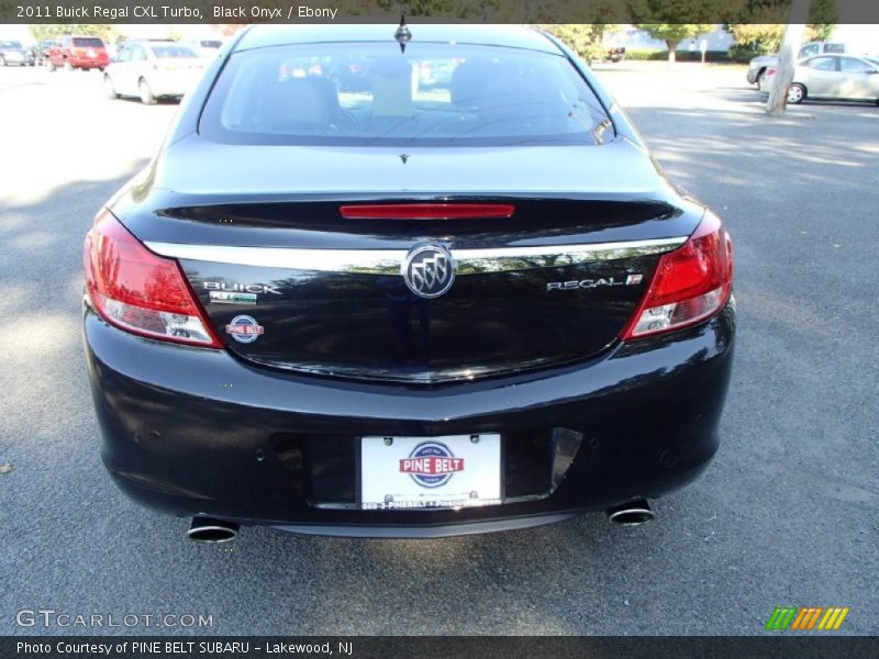 Black Onyx / Ebony 2011 Buick Regal CXL Turbo